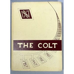 Denton Texas Junior High School The Colt 1967 Yearbook
